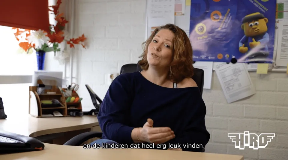 Anneke van Vliet vertelt over HiRO op Basisschool 't Bolwerk